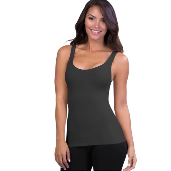 Belly Bandit Other - Black Seamless Scoop Neck Tank Top - Women Intimates